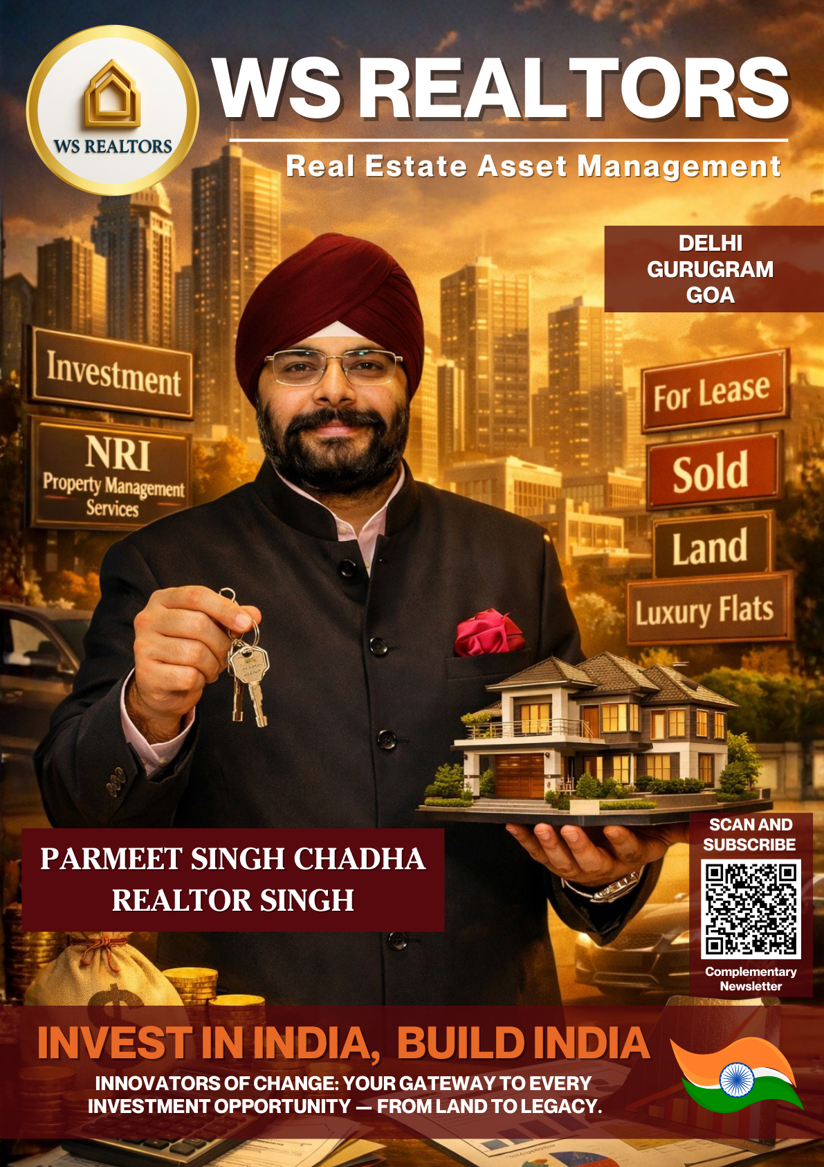 WS Realtors — Invest in India, Build India